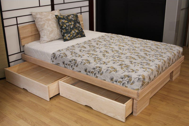 Lit Tiroir MEGUMI - Espace et Mieux-Être